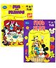 Disney Colouring & Activity Fun Books Combo 10 Set of 2 - English