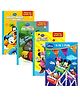 Disney Colouring & Activity Fun Books Combo 12 Set of 4