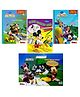 Disney Colouring & Activity Fun Books Combo 13 Set of 4 - English