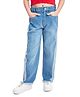 Olele Cotton Denim Down Town Relaxed Fit Jeans - Blue