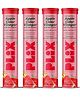 PLIX Apple Cider Vinegar Effervescent Tablet with Mother for Overall Wellbeing | Pack of 4 (Watermelon) - 60 Tablets