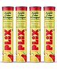 PLIX Apple Cider Vinegar Effervescent Tablet with Mother for Overall Wellbeing | Pack of 4 (Lemon Masala) - 60 Tablets