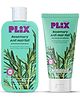 PLIX Rosemary Anti Hairfall Regime| Advanced Shampoo & Conditioner | Reduces Hair Fall & Strengthens Hair | Pack of 2 - 200ml + 175ml
