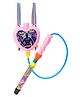 ANMOL Holi Water Pichkari with 400 ml Heart Shape Tank (Color & Print May Vary)