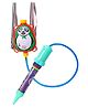ANMOL Holi Water Pichkari with 400 ml Panda Shaped Mask Tank (Color & Print May Vary)