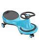 Aditi Toys Swing Car with 360° Rotating Wheels, Silent PU Wheels RideOn Magic Car Durable Design, 100kg Load Capacity, Perfect for Indoor/Outdoor Play Above 3+ age (Blue)
