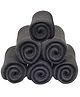AEREX Reusable Black Inserts Pads for Diapers Bamboo Charcoal Inserts Liners Natures Cloth Diaper Liner Wet Free Booster Inserts Nappy Inserts for Baby Cloth Diapers (Pack of 6)
