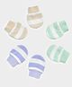 Mi Arcus Pack Of 3 Striped Mittens - Multi Colour
