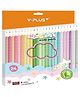 YPLUS Star Colour Pencil Pastel Shade Set Of 24