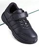 Pine Kids School Shoes with Velcro Closure - Black