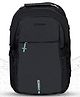 Baby Girl Stryker Polyester Rexin  College Office Casual Backpack For Unisex | Office Bag For Men & Women (Large | Black & Sea Green ) - Height 18 Inches
