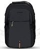Baby Girl Stryker  Polyester Rexin  College Office Casual Backpack For Unisex | Office Bag For Men & Women (Large | Black &  Peach) - Height 18 Inches