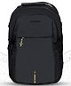 Baby Girl Stryker  Polyester Rexin  College Office Casual Backpack For Unisex | Office Bag For Men & Women (Large | Black & Yellow ) - Height 18 Inches