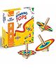Clapjoy DIY Spinning Top Craft Kit  Build, Paint, and Spin Your Personalized Tops