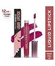 ORGATRE Moodbliss Liquid Lipstick | Long-Lasting, Transfer-Resistant & Hydrating Formula | Vibrant Gloss Finish with Intense Pigmentation | 12-Hour Smudge-Proof | Lightweight & Non-Drying | 4.5ml, Petal Kiss