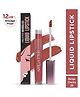 ORGATRE Moodbliss Liquid Lipstick | Long-Lasting, Transfer-Resistant & Hydrating Formula | Vibrant Gloss Finish with Intense Pigmentation | 12-Hour Smudge-Proof | Lightweight & Non-Drying | 4.5ml, Beige Cherry