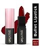 Orgatre MoodBliss Creamy Matte Long Lasting Bullet Lipstick for Women | Intense Colour, Keeps Lips Moisturised | Non-Drying | Highly Pigmented Non-Transfer Formula | Enriched with Almond Oil(3.2 g,Merlot Magic )