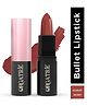Orgatre MoodBliss Creamy Matte Long Lasting Bullet Lipstick for Women | Intense Colour, Keeps Lips Moisturised | Non-Drying | Highly Pigmented Non-Transfer Formula | Enriched with Almond Oil(3.2 g,Scarlet Secret )