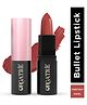 Orgatre MoodBliss Creamy Matte Long Lasting Bullet Lipstick for Women | Intense Colour, Keeps Lips Moisturised | Non-Drying | Highly Pigmented Non-Transfer Formula | Enriched with Almond Oil(3.2 g,Chestnut Swirl )
