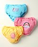 Bodycare Cotton Knit Panties With Peppa Pig Print Pack Of 3 - Light Blue Pink & Yellow