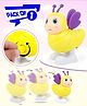 Fiddlerz HoneyBee Jumping TOY Cute Big Jumping Key Operated Wind Up Toy for Kids Colorful & Funny Toys for Toddlers/Baby Pack of 1