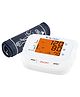 Dr. Odin OBP 101 Fully Automatic Digital Blood Pressure Monitor with Large Cuff BPM Monitor at Home BP Machine for Doctors (White, 1 Year Warranty)