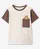 The Souled Store Cotton Half Sleeves Mouse printed Tee -Multi Colour
