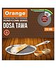 Orange Cookware Triply Stainless Steel Honeycomb Non-Stick Dosa Tawa/Uttapa Tawa (29cm)