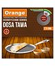 Orange Cookware Triply Stainless Steel Honeycomb Non-Stick Dosa Tawa/Uttapa Tawa (27cm)