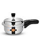 Orange Cookware Triply Stainless Steel Pressure Cooker 2.0L Outer Lid