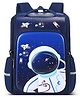 SYGA Height 14 Inch Kids, 3D Three-Dimensional Schoolbag, Waterproof Astronaut Theme Backpack for Upper Primary and Elementary School Student Royal Blue