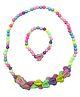 SYGA Pack of 2 Jewelry Set Flower Design - Multicolor