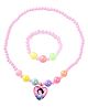 SYGA Pack of 2 Jewelry Set Shell Design - Light Pink