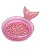 SYGA Inflatable Mermaid Bath Tub for Kids PVC Thickened Swimming Pool with Mermaid Tail Design for Indoor & Outdoor Use (150cm)
