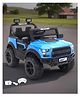 Ayaan toys Battery Operated Ride On Jeep with Music and Lights 2 to 7years - BLUE