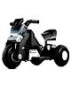 Kidsmate Hyrider 6V Electric Kids Bike with Rechargeable 6.5 Ah Battery Inbuilt Imported Motor Drive | Music Player, Front LED Light & Foot Accelerator Pedal Bike (White)