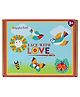 GrapplerTodd - Lace With Love | Lacing Toy for Kids | Montessori Educational Toy | Includes 6 Animal Cut-Outs & 6 Colourful Laces
