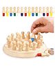 SUPER TOY Wooden Memory Chess Color Matching Game Multi Player Family Board Games for Kids and Adults