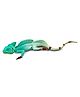 SUPER TOY Reptile Toy for Kids Realistic Gecko Lizard Blue Ocean Chameleon Figurine Rubber Animal Cold Blooded Lifelike Soft Prank Toys Educational Gift Boys Girls Props Toys