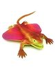 SUPER TOY Reptile Toy for Kids Realistic Draco Gecko Lizard Figurine Dragon Rubber Animal Cold Blooded Lifelike Soft Prank Toys Educational Gift Boys Girls Props Toys