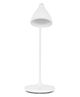 PHILIPS Lighting Skyy 5W Rechargeable Touch Controlled Table Lamp with Brightness Control - White and Chrome, Standard (581931) - White