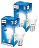 PHILIPS Lighting 9-Watts B22 LED Cool Day White LED Bulb, Pack of 2, (Ace Saver)