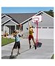 Hop N Play Portable Basketball Hoop with Height Adjustable Stand, Indoor & Outdoor