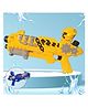 Hop N Play Transformer Water Blaster Shotgun, Load & Shoot Action-600ML