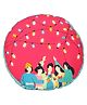 Sivya by Home Reversible Printed Cute Shaped Cushion for Kids - Fushia Pink Round