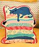 Sivya by Home Reversible Printed Cute Shaped Cushion for Kids - Sleeping Cat