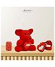 Divine Senses Valentine Day Gift Hamper  Valentinse Week Gift Box Combo  Valentine Day Gift for Girlfriend/Boyfriend 1 taddy, 1 Rose Candle & 1 Heart Box