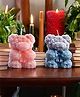 Divine Senses Valentine Day Special Teddy Candle for GF,Best Freind,Mom