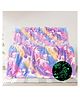 Happy Hues Unicorn Cross Glow in The Dark Super Soft Fluffy-Flannel Fleece Blanket - Pink