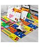 Zest 4 Toyz Play Mat For Baby 123 Double Sided Waterproof & Extra Large Anti-Slip Folding Mats Infant Gym Water Resistant Play & Crawl Carpet For Babies - Yellow
